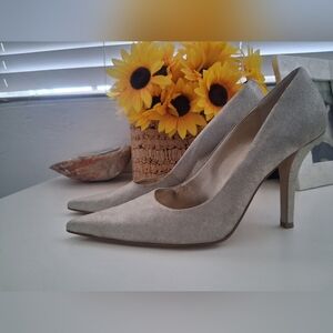 Nine West Silver Women's Heels